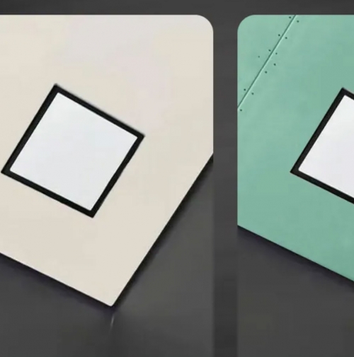 Теневой магнитный диффузор квадратный для потолков из гипсокартона 150х150/100 мм