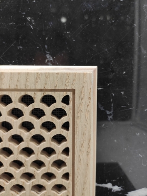 Решетка декоративная деревянная на магнитах Пересвет К-16 150х150мм