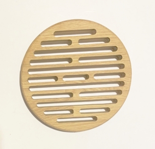 Деревянная врезная решетка Visioner D 150 мм. из бука