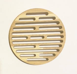 Деревянная врезная решетка Visioner D 150 мм. из бука
