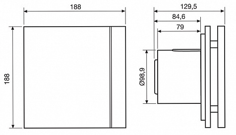 Вентилятор Soler & Palau Silent Design 200 CZ 3C